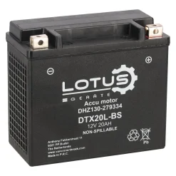 Accu motor 12V 20Ah DTX20L-BS V2 Lotus