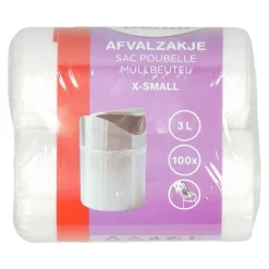 Afvalzak 3L 2x50st Dumil
