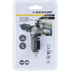 Autolader USB 12-24V Dunlop
