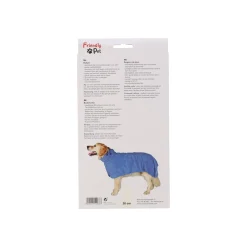 Badmantel hond blauw XS 30cm