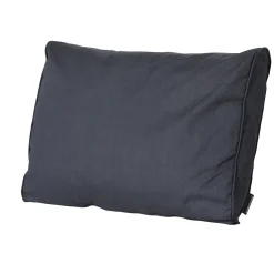 Basic black A052 lounge soft 60x40 rug