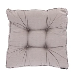 Basic taupe lounge zitkussen 73x73