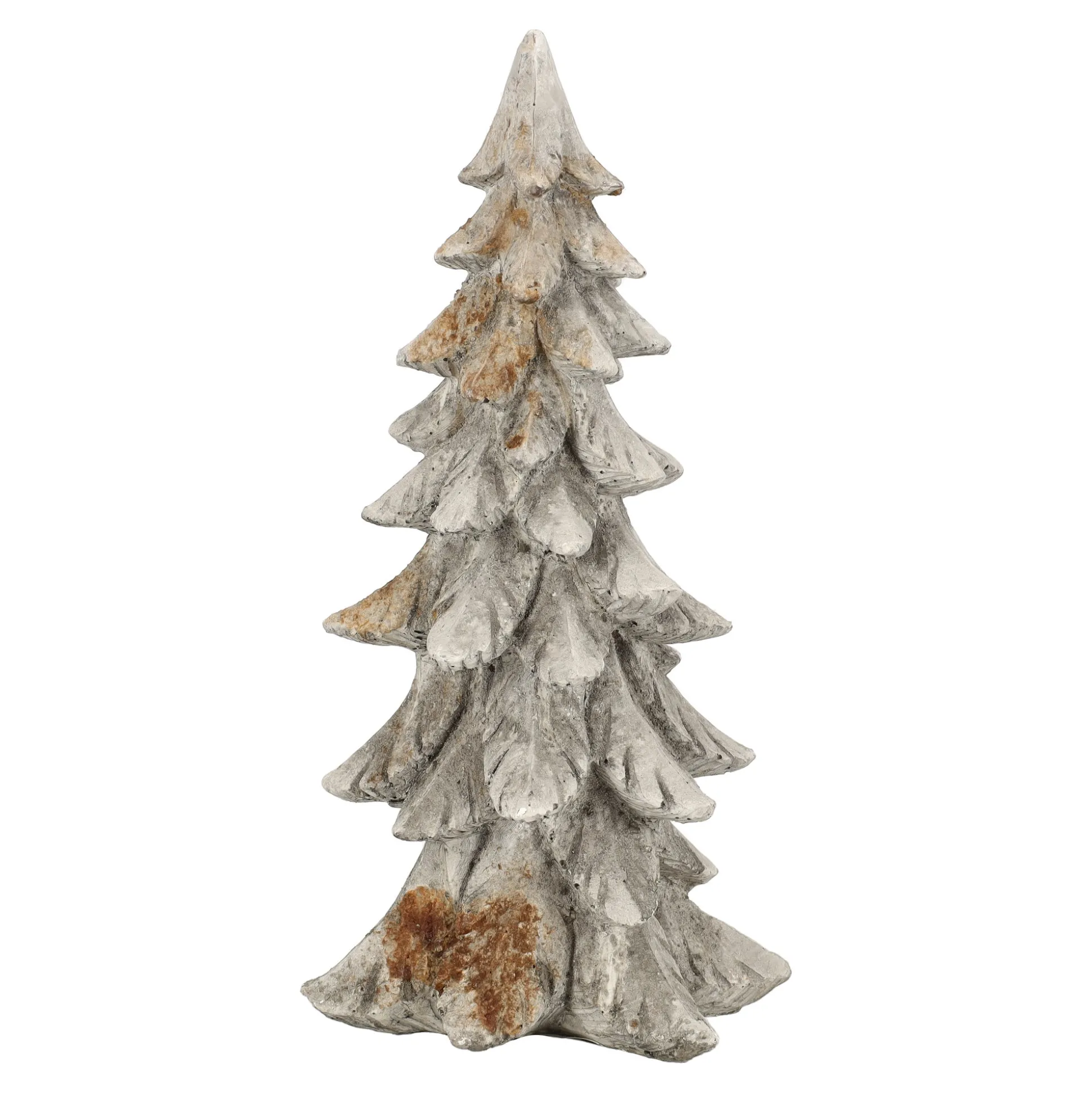Beeld kerstboom 19 cm rustiek