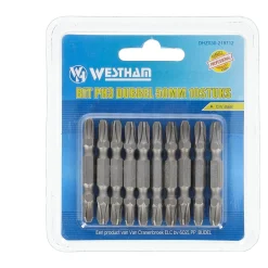 Bit PH3 dubbel 50 mm 10st Westham