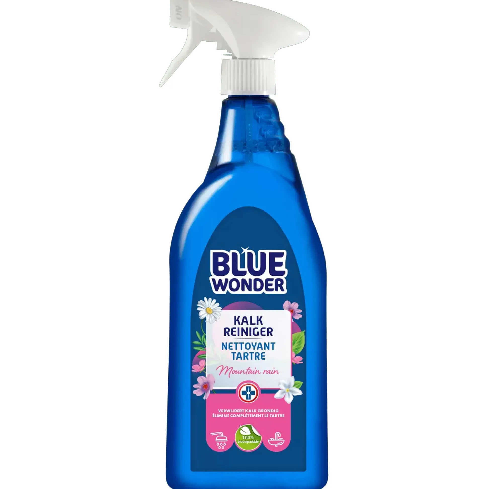 Blue Wonder kalk-reiniger spray 0.75L