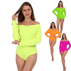 Bodysuit dames neon
