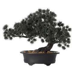 Bonsai in pot groen 28 x 15 x 23 cm