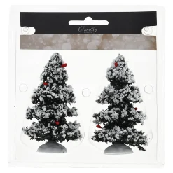 Boom 10cm 2st kerstdorp