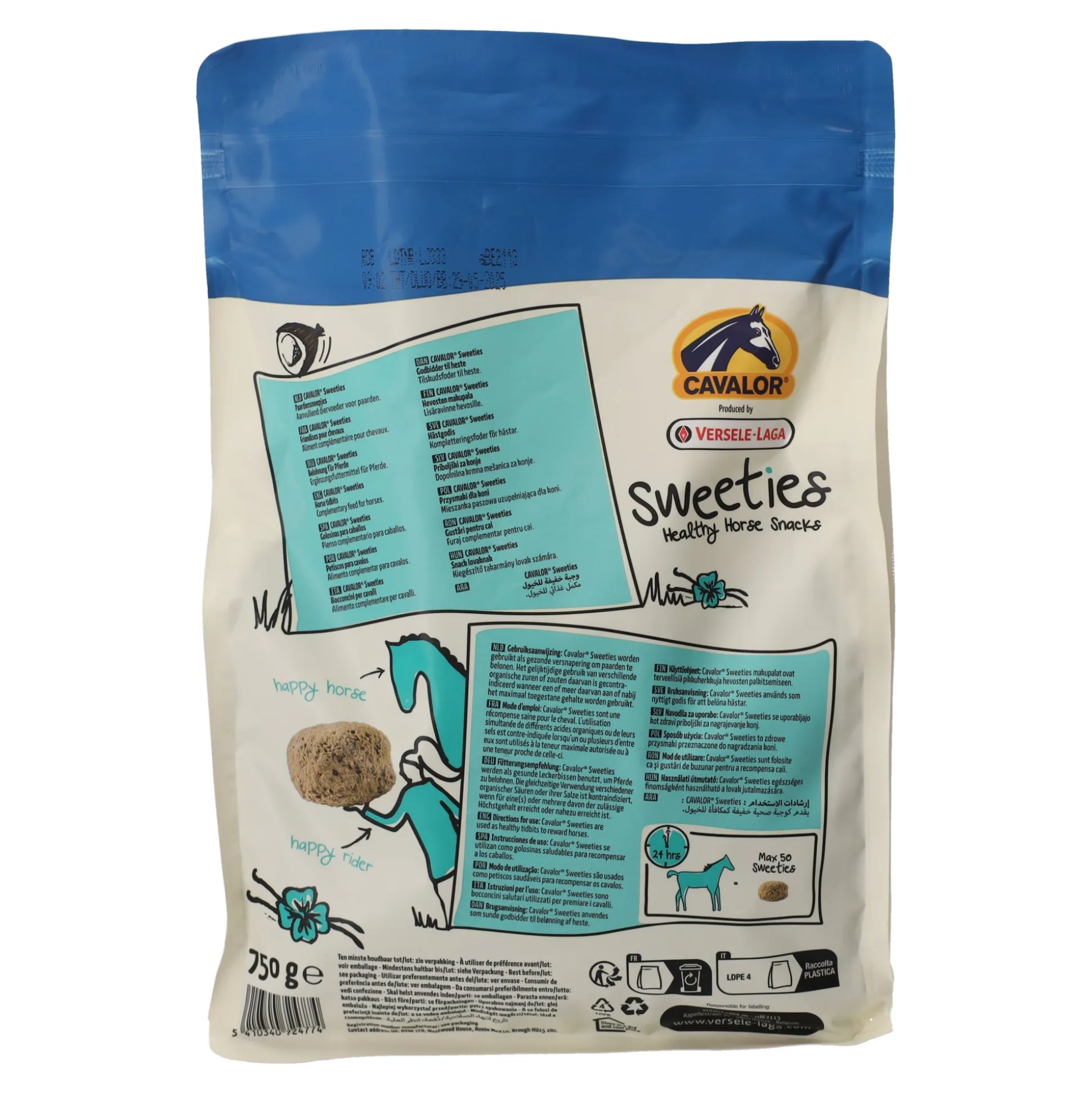 Cavalor sweeties org. 750gr