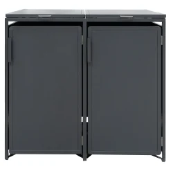 Containerberging metaal dubbel 80x134x122cm