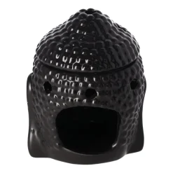 Creascents brander buddha zwart 14 cm