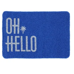 Deurmat oh hello 40x60 cm