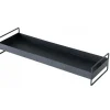 Dienblad Wolga zwart 50 x 16 cm
