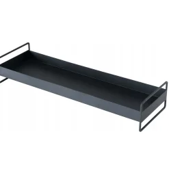 Dienblad Wolga zwart 50 x 16 cm