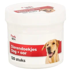 Dierendoekjes oog+oor 120st Friendly Pet