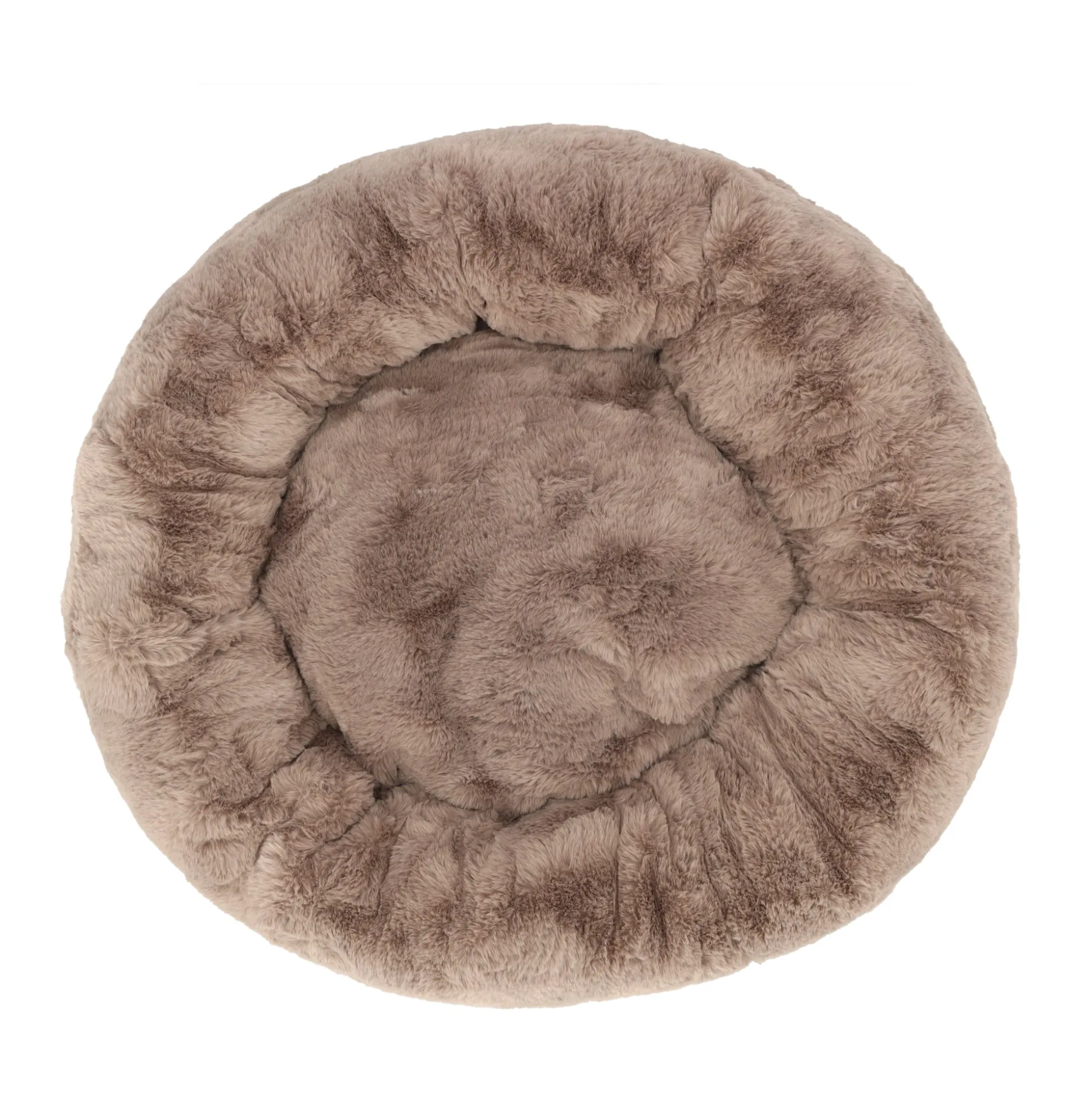 Dierenmand donut soft taupe 58cm