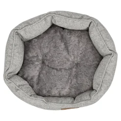 Dierenmand Helko grijs 48x24x16cm