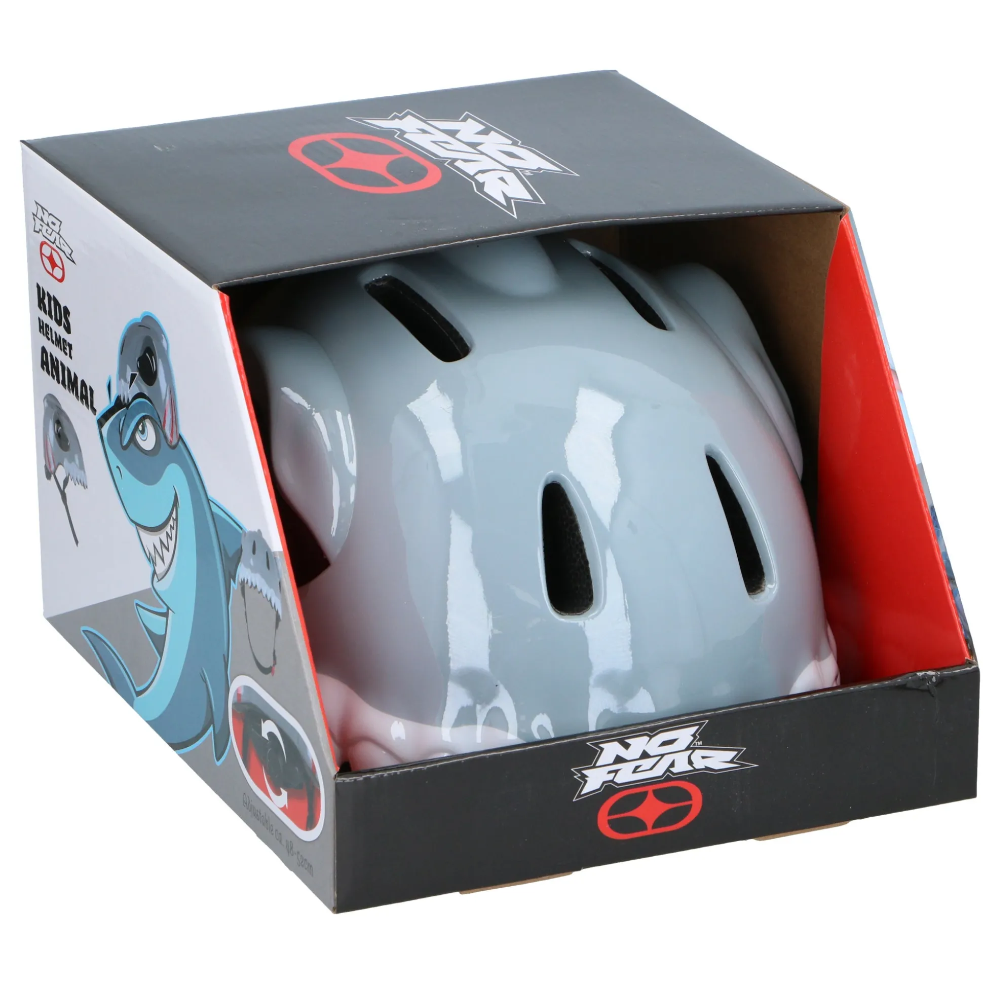 Fietshelm kind dier 3D assorti No Fear