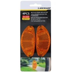 Fietsspaakreflector 4st. Dunlop