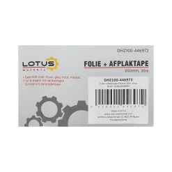 Folie met afplaktape 550 mm 30 m Lotus