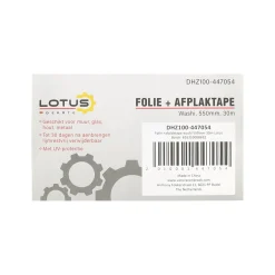 Folie met afplaktape pro Washi 550 mm 30 m Lotus