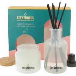 Giftset La Vie kaars & geurstokjes ScentMoods