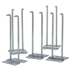 Haak dubbel lang OHB-10 5stuks Lotus
