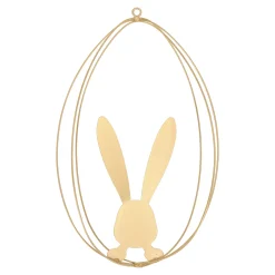 Hanger konijn goud 35cm