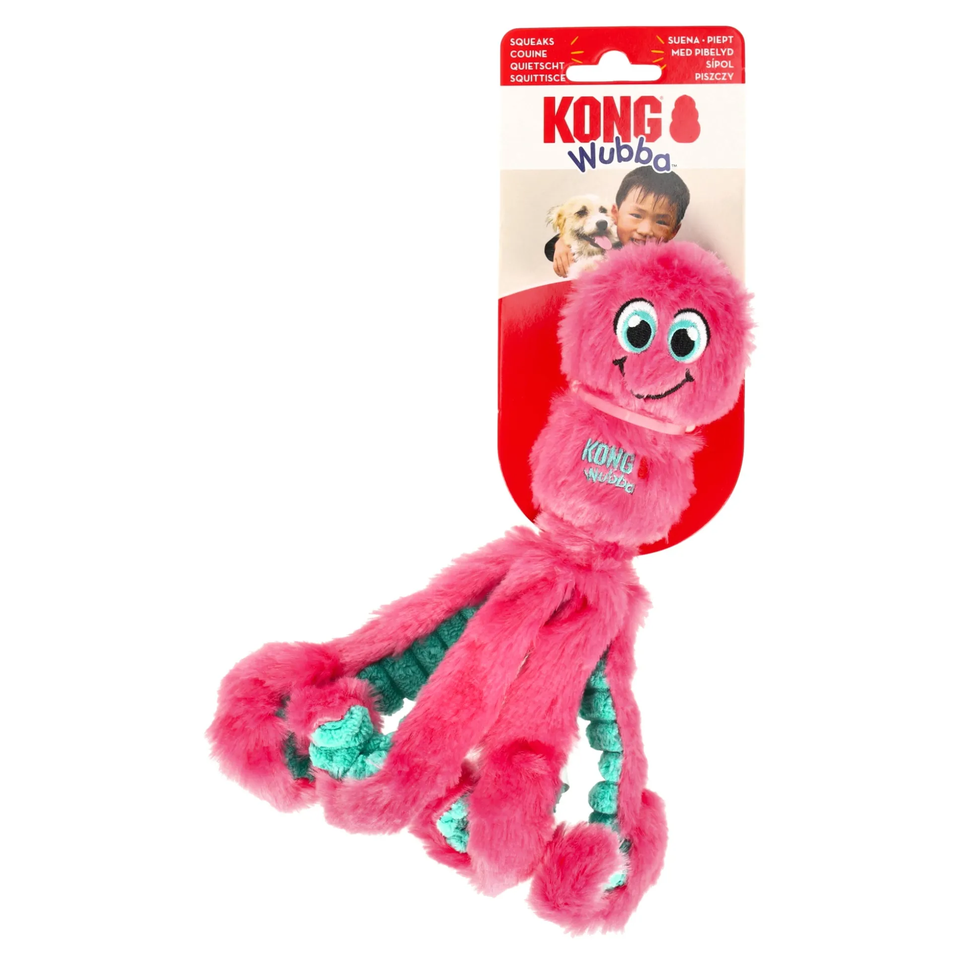 Hondenspeelgoed Wubba octopus S Kong