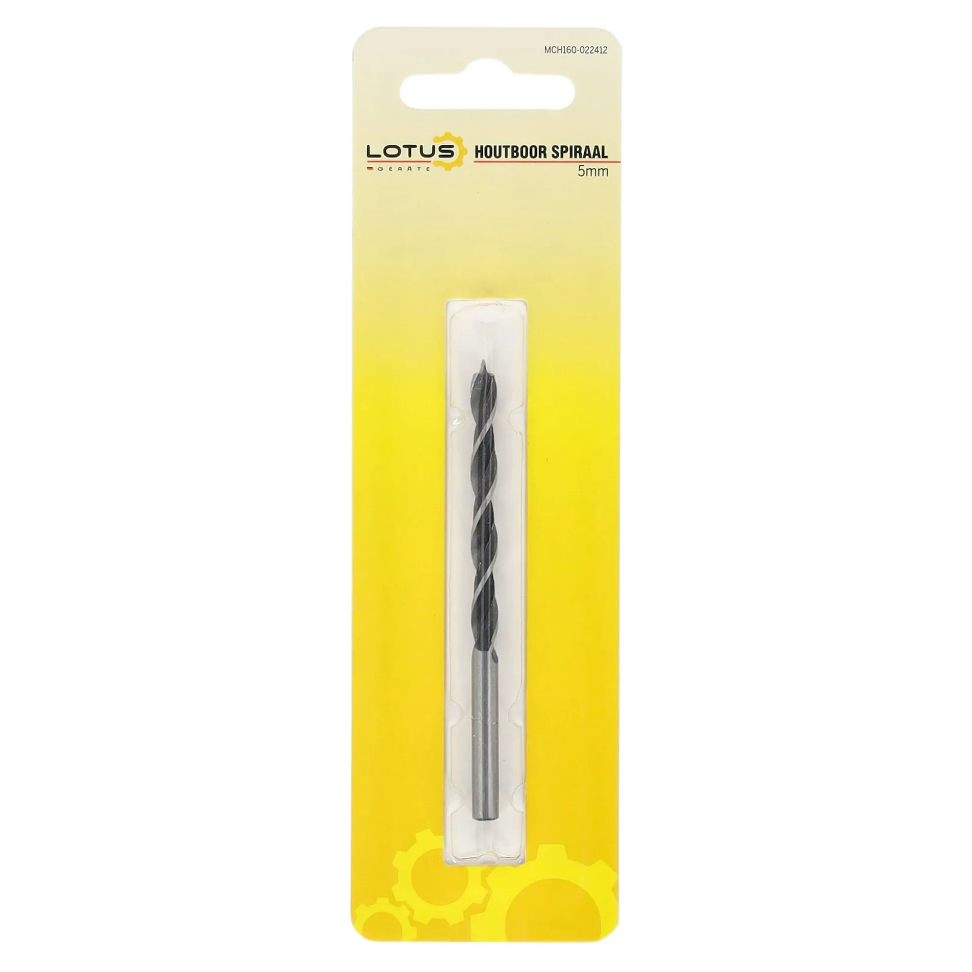 Houtboor spiraal 5 mm Lotus