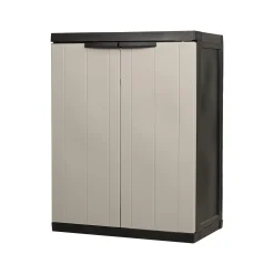 Kast bios midi 85cm zwart/grijs