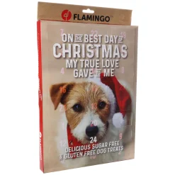 Kerstkalender Chick'n snack hond 24st.