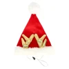 Kerstmuts met gewei hond