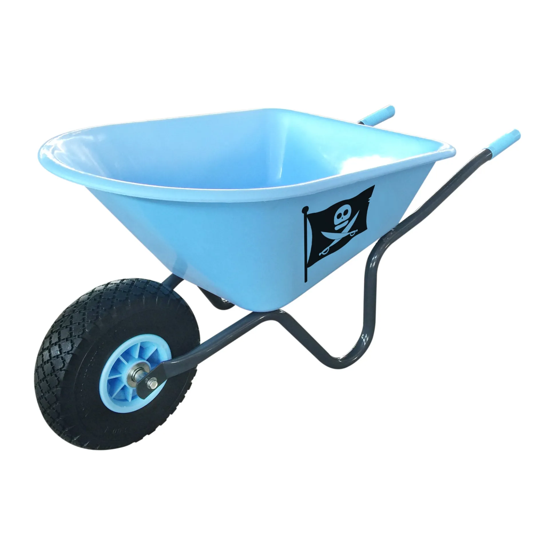 Kinderkruiwagen blauw