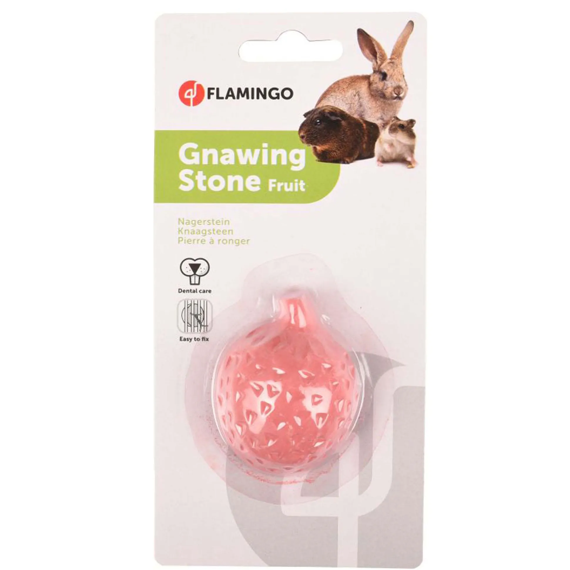 Knaagsteen Tutti Frutti Aardbei
