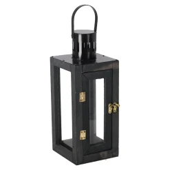 Lantaarn Lorenzo black 34 cm