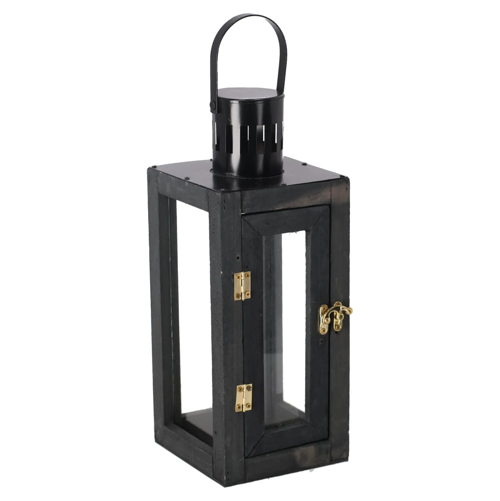 Lantaarn Lorenzo black 34 cm