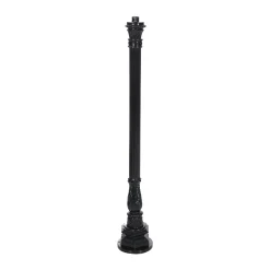 Lantaarnpaal Almere 141 cm Zwart Diamant