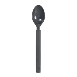 Lepel grijs herbruikbaar 6st Duni