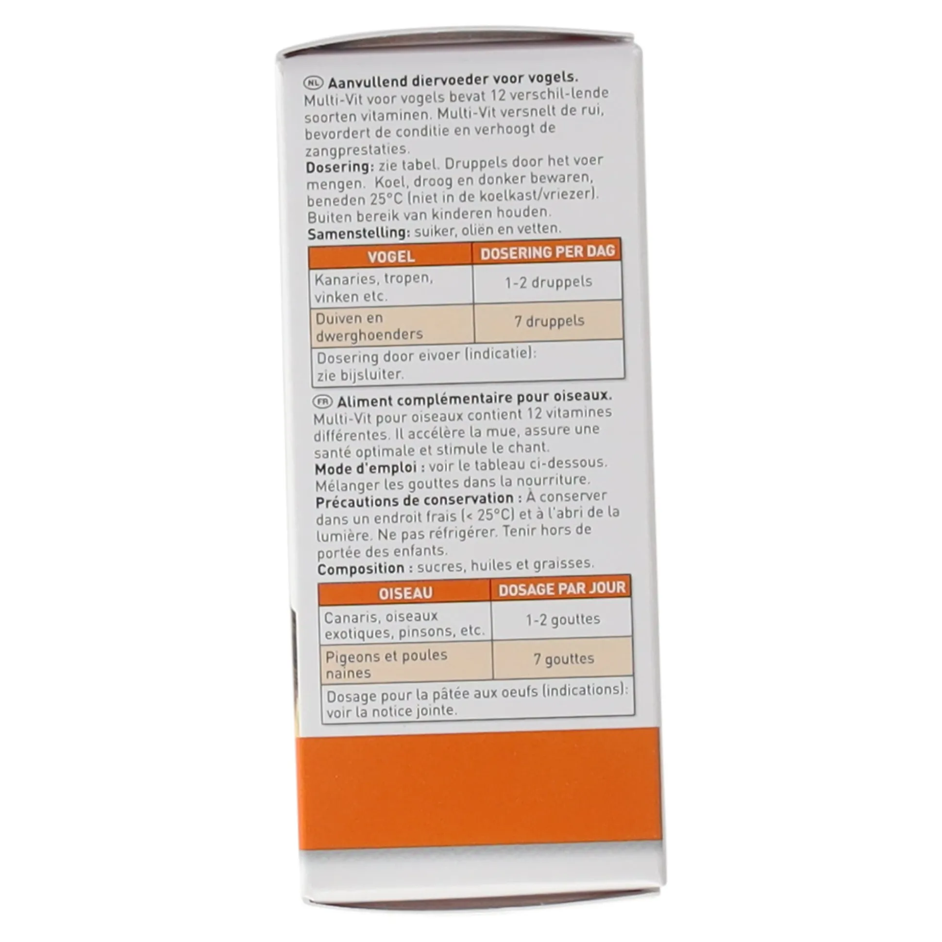 Multi-vitaminen vogel 20ml Beaphar