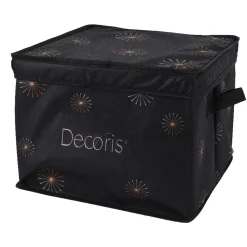Opbergdoos kerstbal polyester