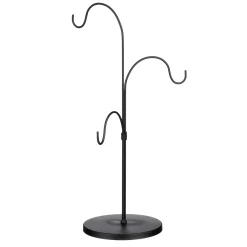 Ornament standaard zwart 46cm