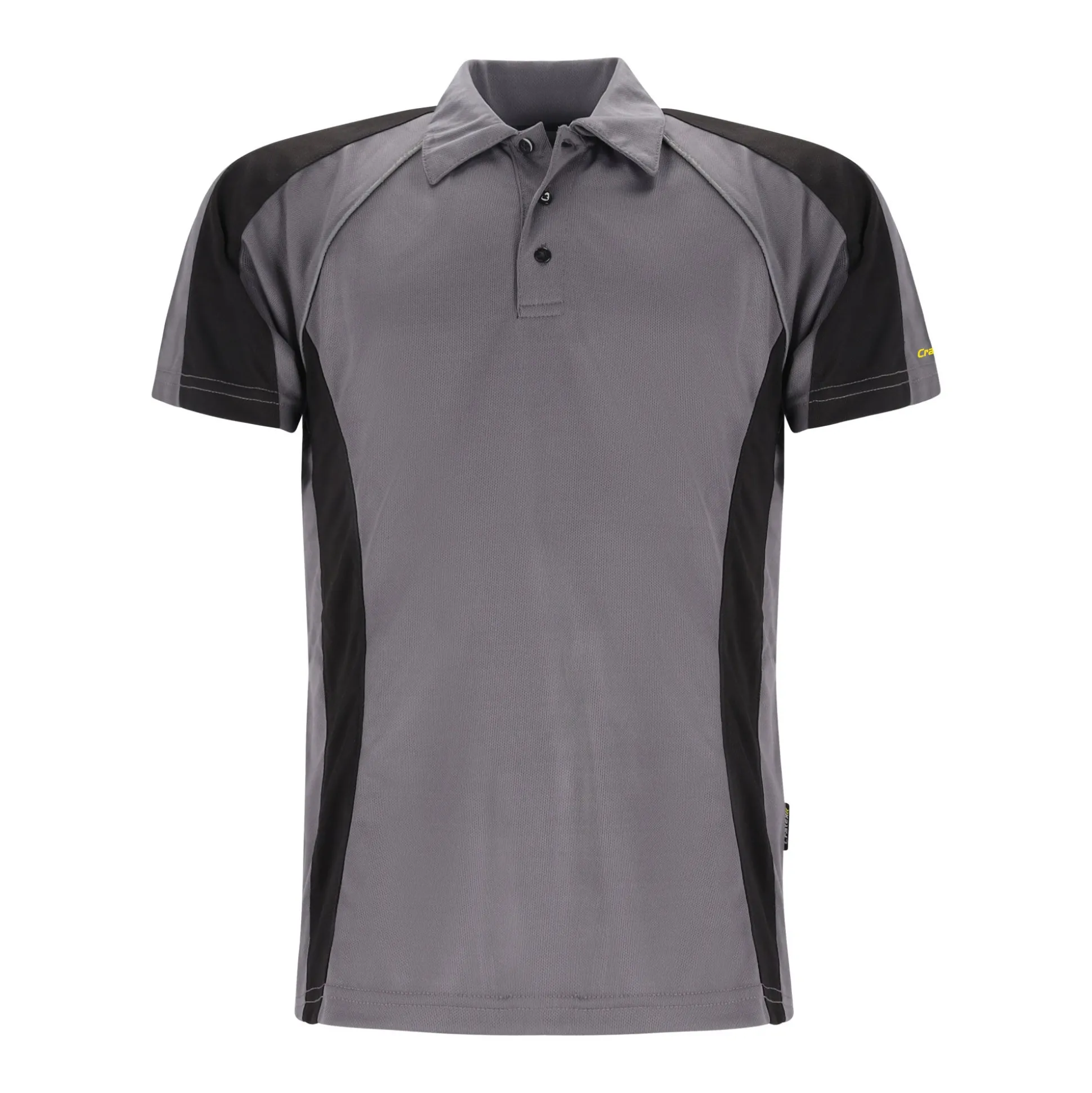 Poloshirt H Arvin grijs/zwart XS