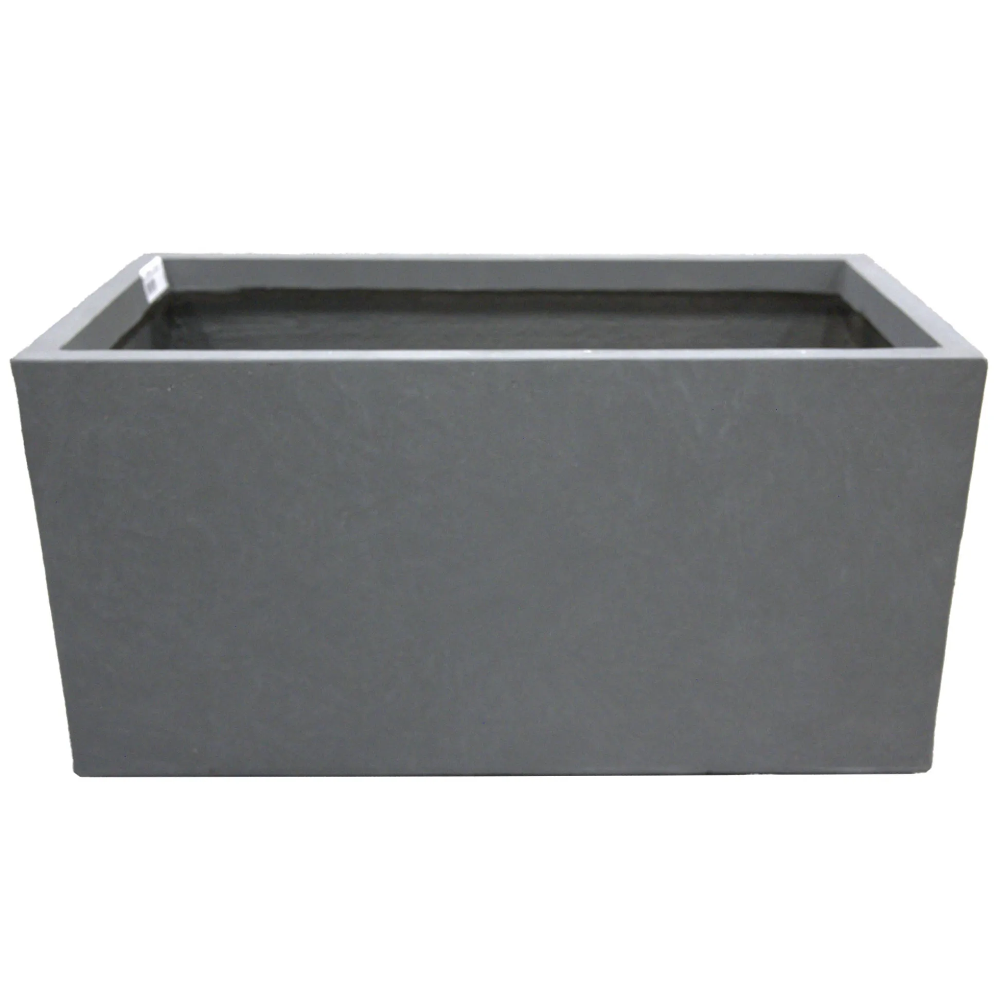 Pot Clayfibre Bigular auth. grey 60 cm