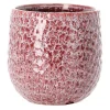 Pot keramiek roze 12 x 11 cm