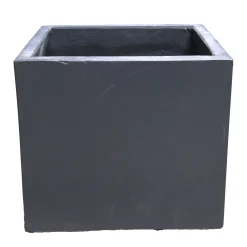 Pot Smooth Cubi Lead 23 cm