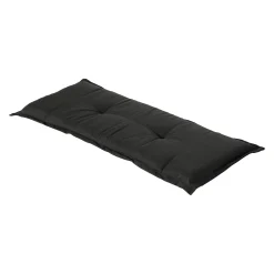 Rib black bankkussen 150x48