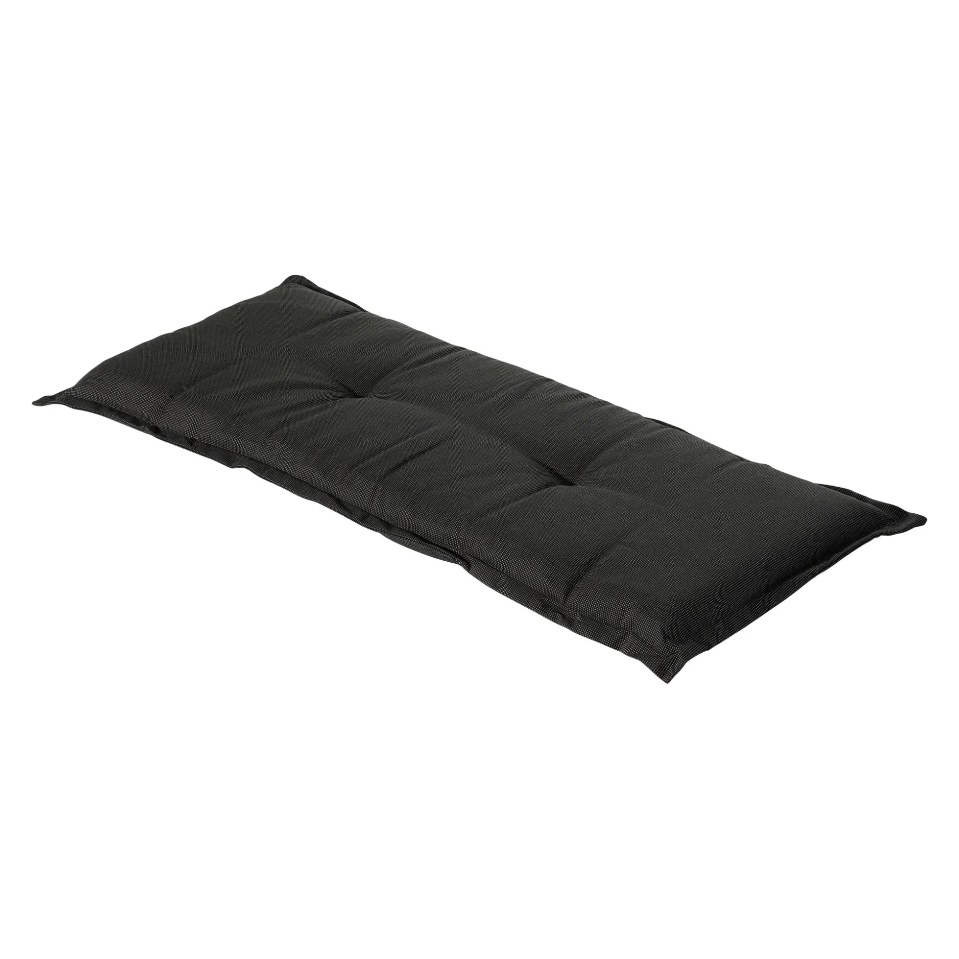Rib black bankkussen 150x48