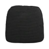 Rib black F115 Lisboa wicker kussen