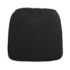 Rib black F115 Lisboa wicker kussen